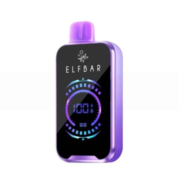 Elfbar Raya D2 Prefilled Vape 20000 Puffs - Grape Mint