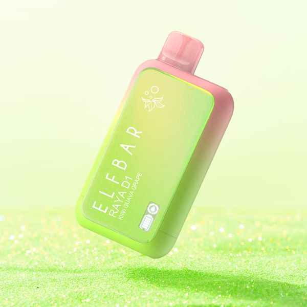 Elf Bar Raya D1 Disposable Vape 13000 Puffs - Kiwi Guava Grape