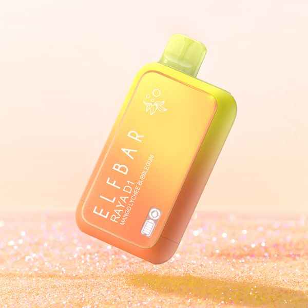 Elf Bar Raya D1 Disposable Vape 13000 Puffs - Mango Lychee Bubblegum