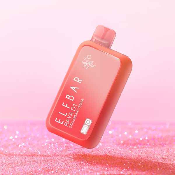 Elf Bar Raya D1 Disposable Vape 13000 Puffs - Strawberry Guava