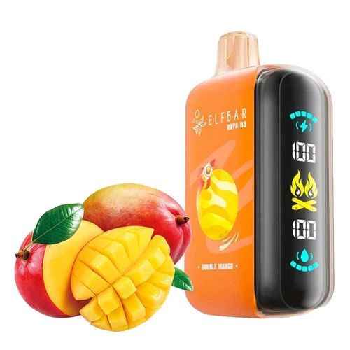 Elfbar Raya D3 Rechargeable Vape 25000 Puffs - Double Mango