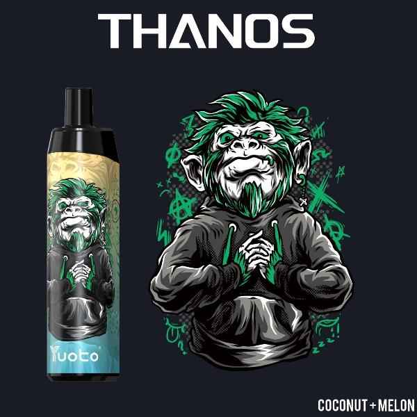 Yuoto Thanos (5000 Puffs) Unique Vape - Coconut Melon Ice