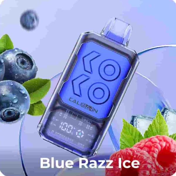 Uwell Caliburn Bar S12000 Disposable Vape - Blue Razz Ice VapeBro Uwell Caliburn Bar S12000 Disposable Vape - Blue Razz Ice VapeBro