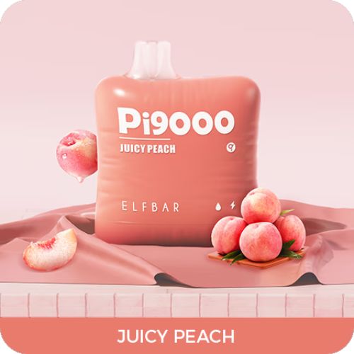 buy online elfbar pi9000 disposable vapes juicy peach vapebro