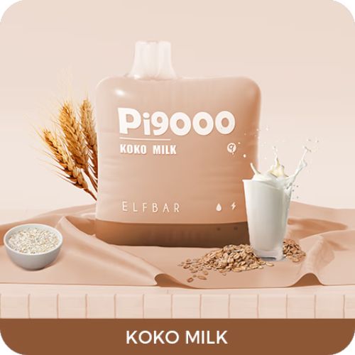 elfbar pi9000 disposable vape koko milk vapebro 9k puffs