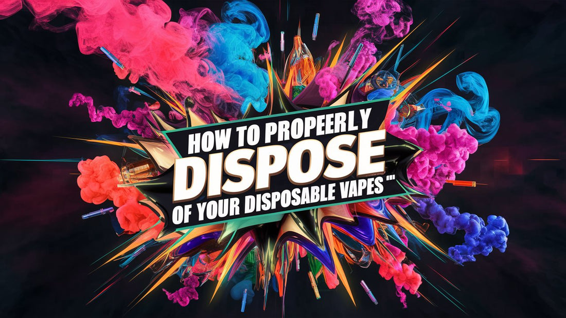 How to Properly Dispose of Your Disposable Vapes