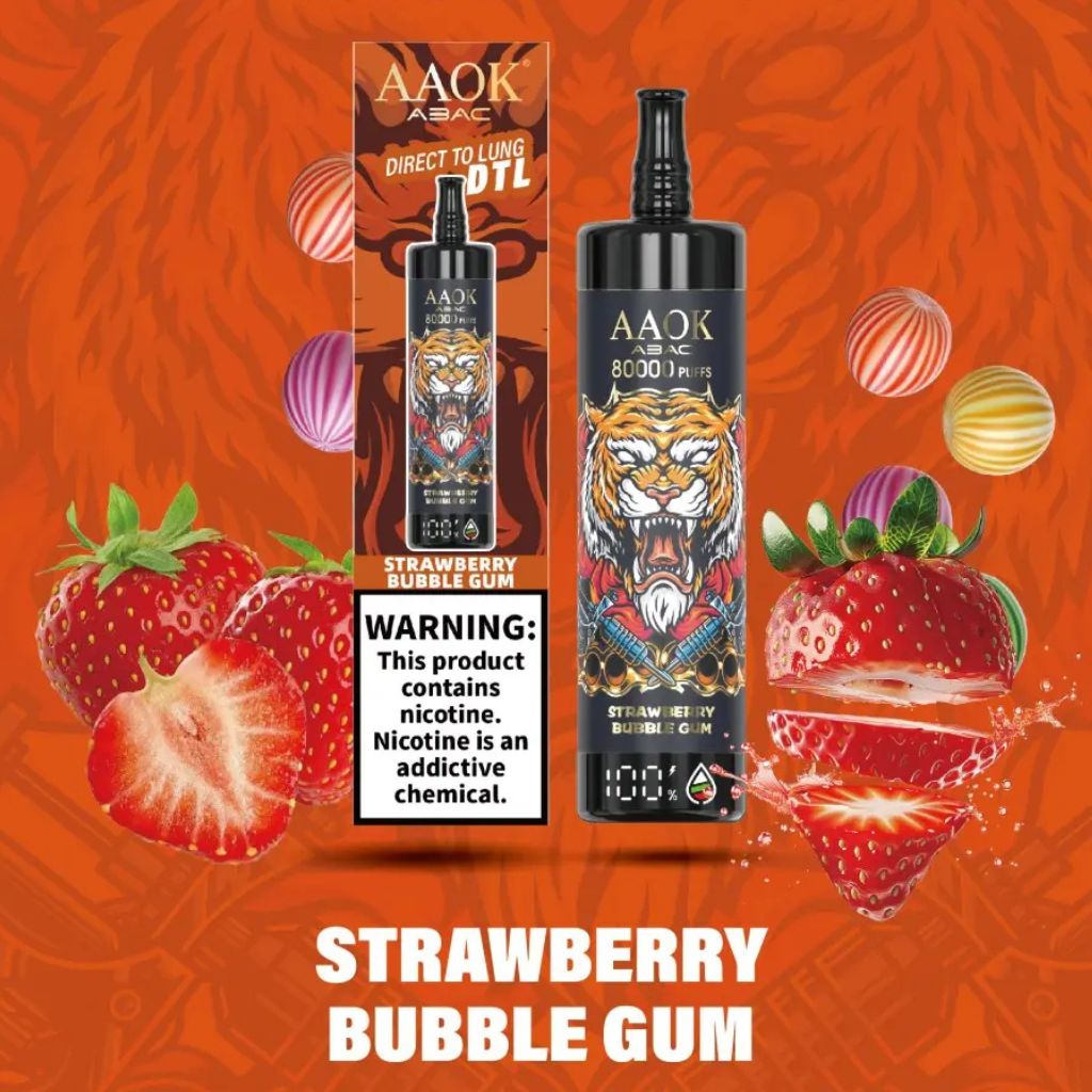 AAOK AK80000 Disposable Vape 80000 Puffs Online in India AAOK