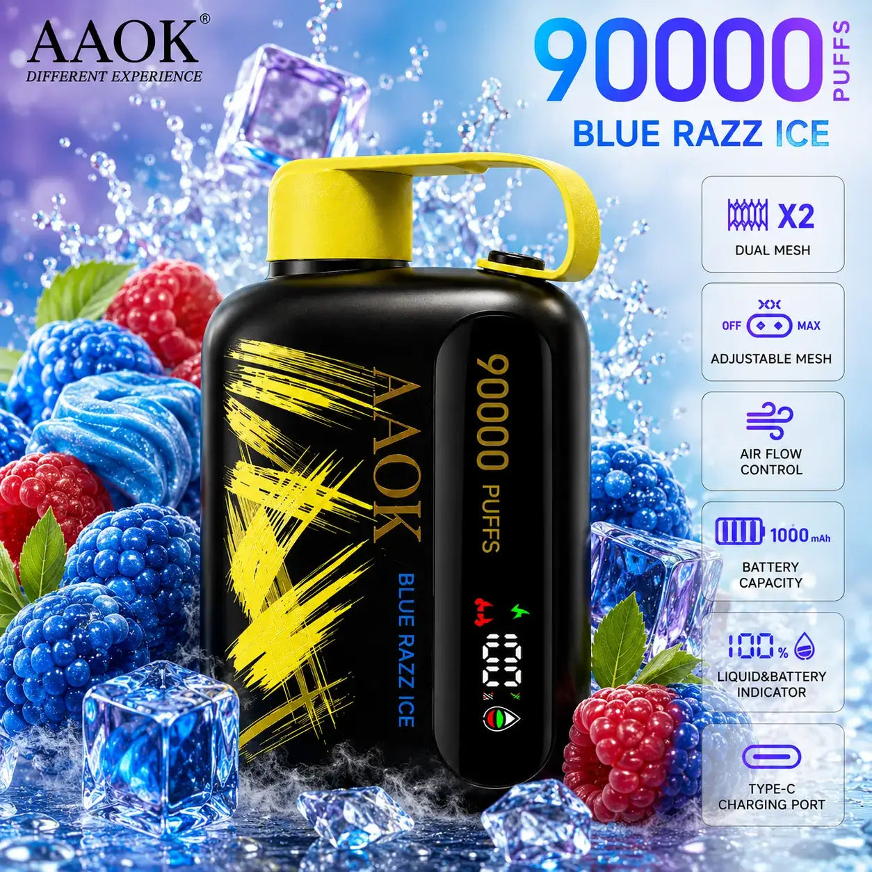 Aaok 90000 Puffs Vape Online In India | Best Price | Order Now