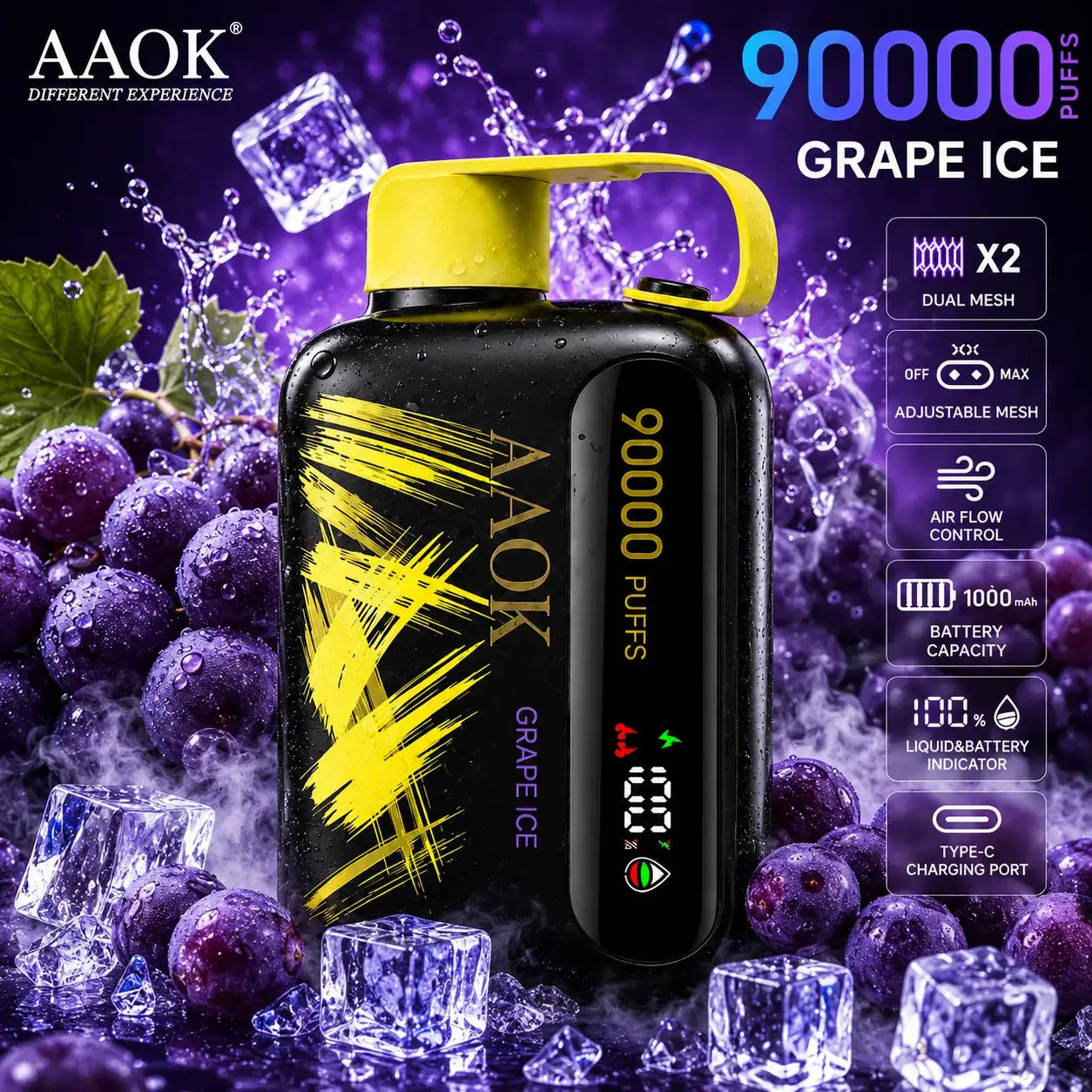 Aaok 90000 Puffs Vape Online In India | Best Price | Order Now
