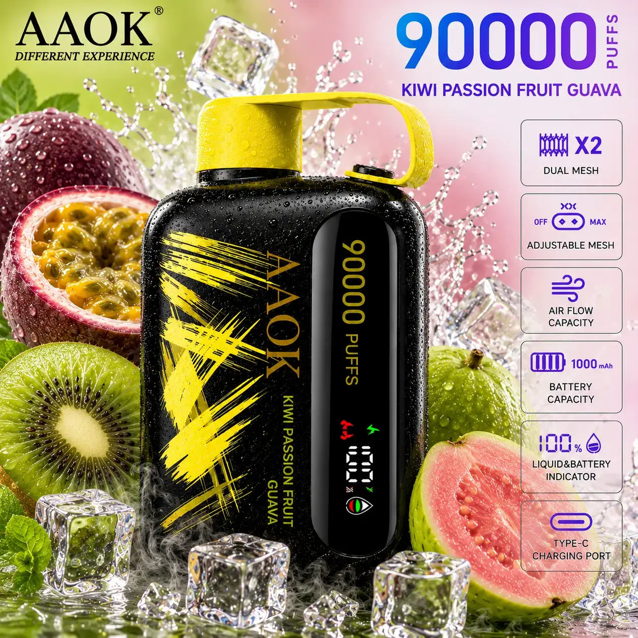 Aaok 90000 Puffs Vape Online In India | Best Price | Order Now