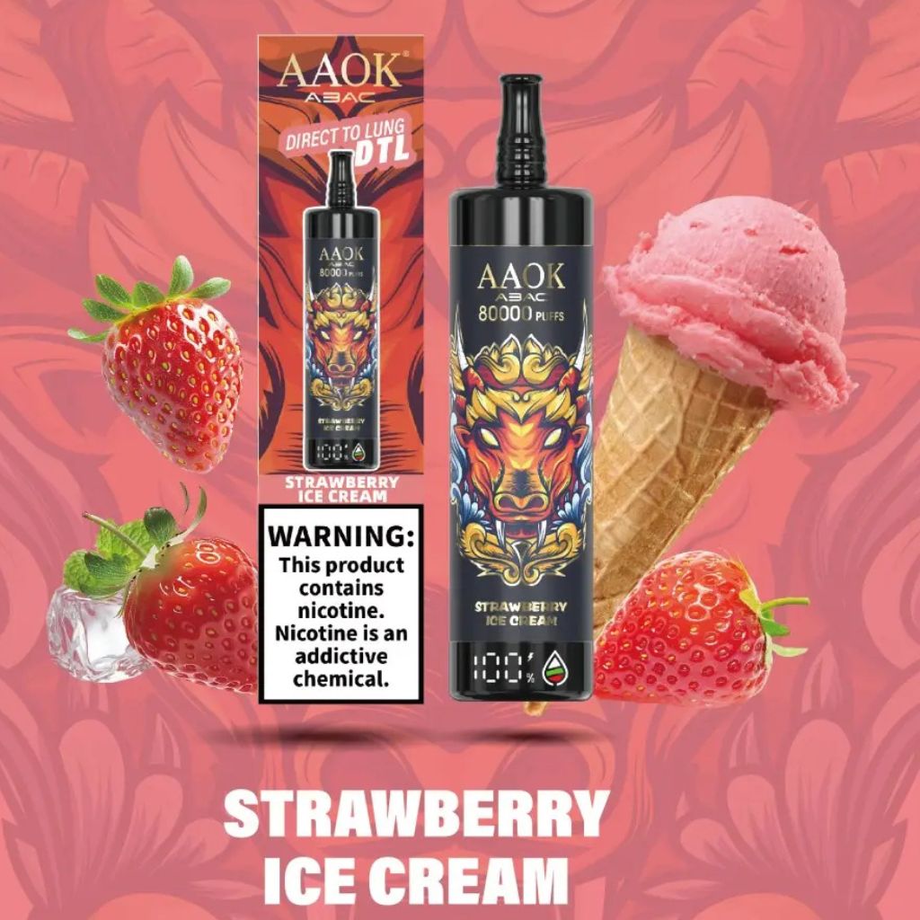 AAOK AK80000 Disposable Vape 80000 Puffs Online in India