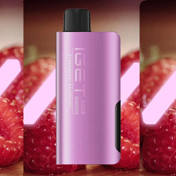 Strawberry raspberry flavor vape Iget soul b40000 online at Vapebro