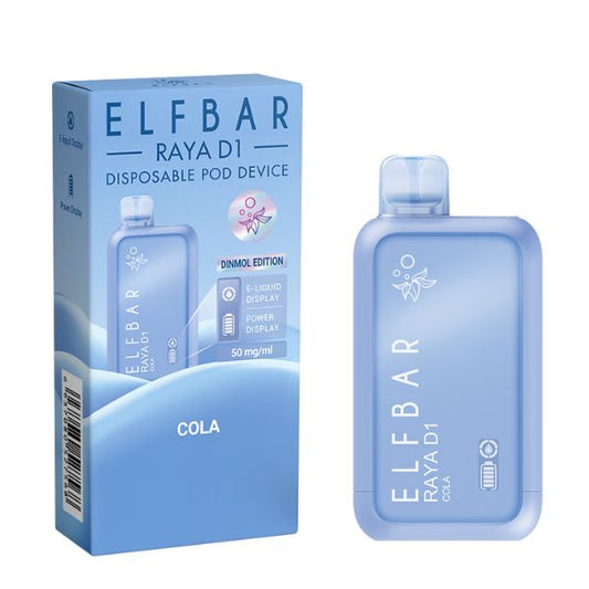 ELF BAR RAYA D1 DISPOSABLE VAPE 13000 PUFFS COLA