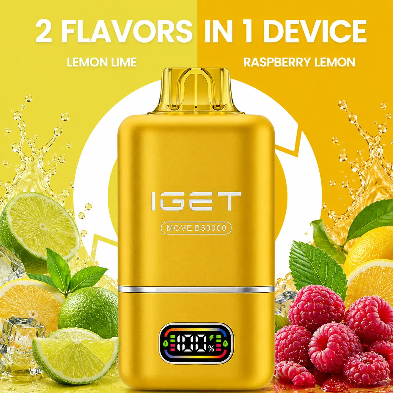 IGet Move B50000 - Lemon Lime + RasberryLemon