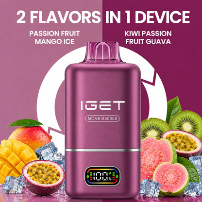IGet Move B50000 - Passion Fruit Mango ICe+ Kiwi Passion 