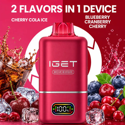 IGet Move B50000 - Cherry Cola ICe+ Blue berry 