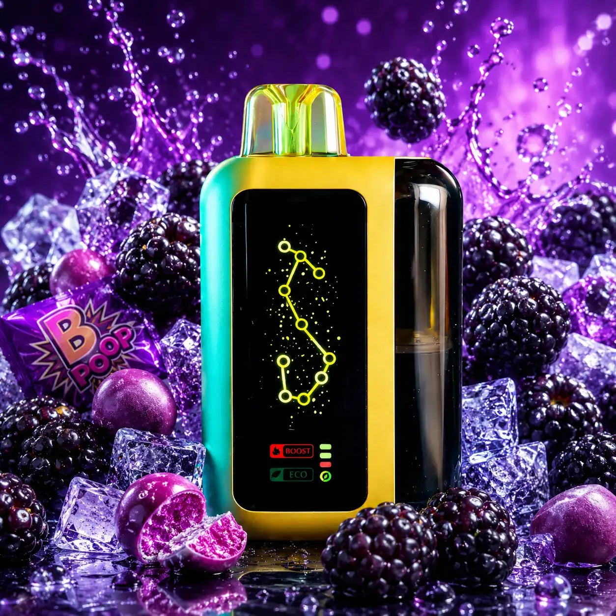 Olivebar Geek clear vape 80k puffs online in India  Blackberry B-POP